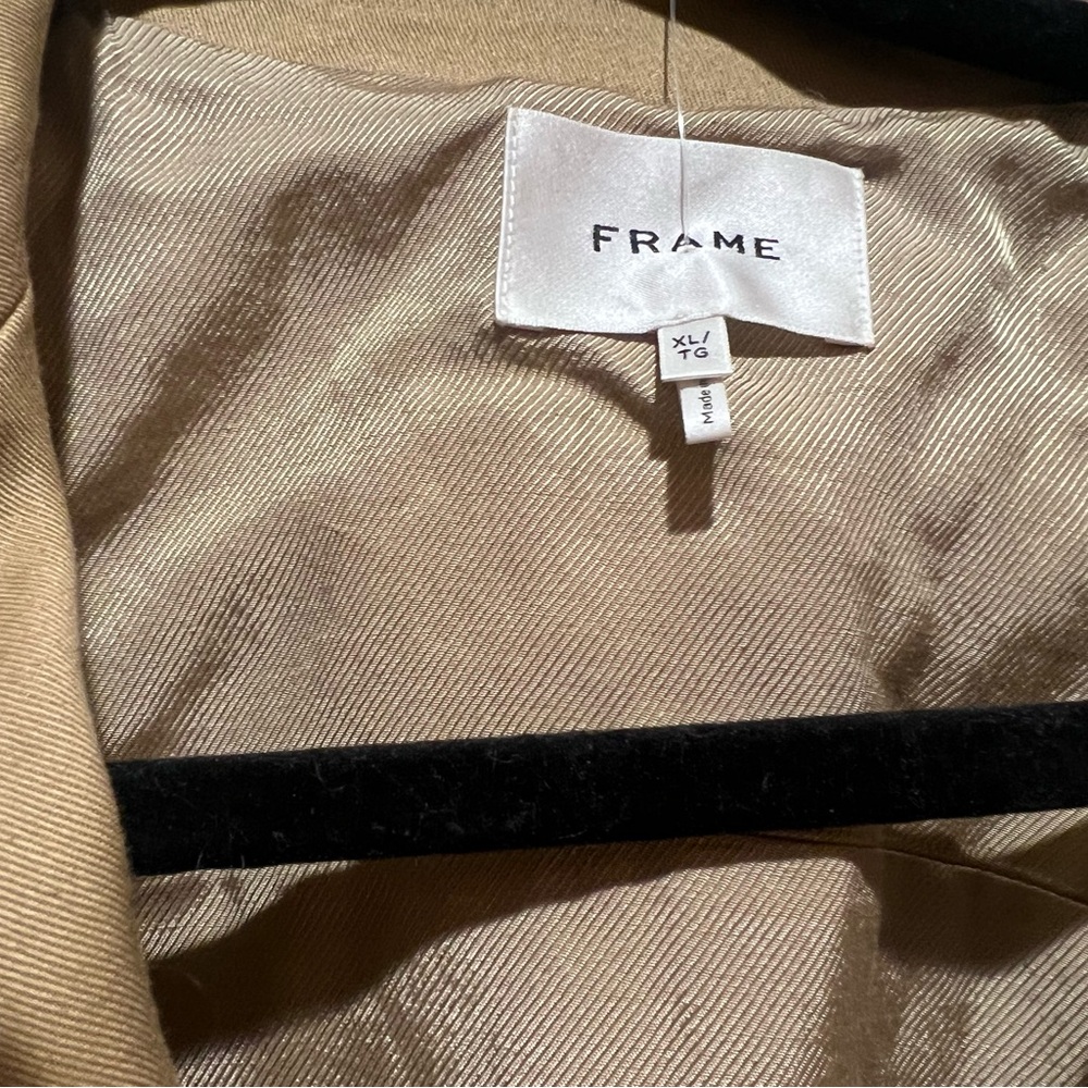 FrameCropped Khaki Jacket